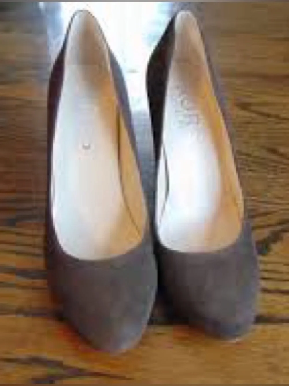 Michael Kors Chocolate Brown real Suede Wedge Pumps New without Box